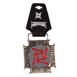 metallica belt buckle