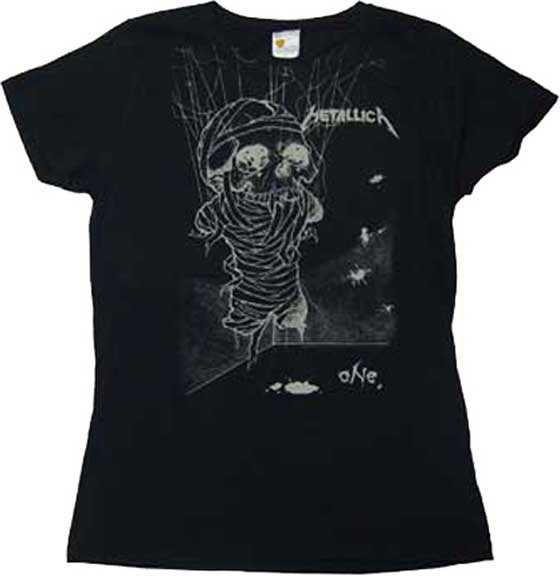 metallica one shirt