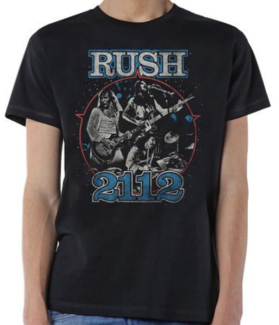 Rush 2112 Live T-shirt - Band Tees